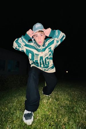 Concert Outfit Retro Typography Polo Tee