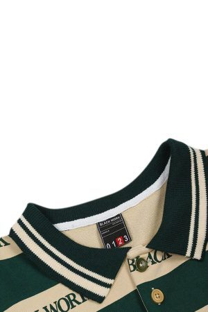 Concert Outfit Retro Typography Polo Tee