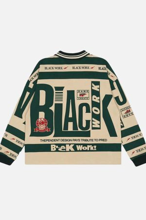 Concert Outfit Retro Typography Polo Tee