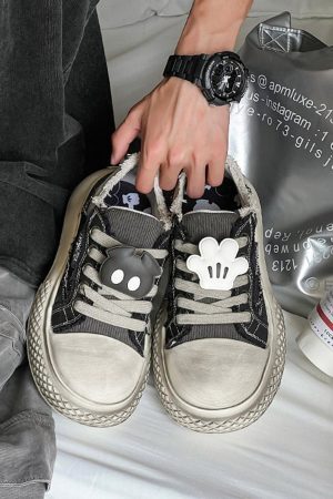 Concert Outfit Retro Ugly Cute Street Rap Sneakers