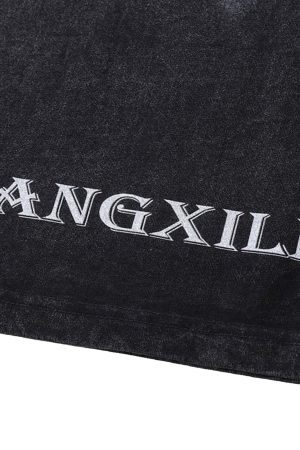 Concert Outfit Retro Washed Distressed Doberman Pinscher T-Shirt