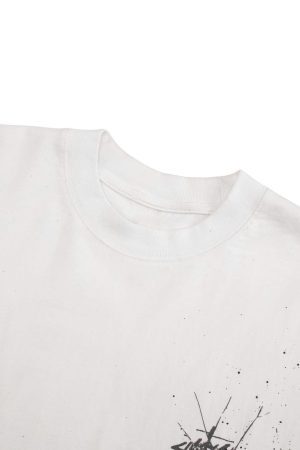 Concert Outfit Retro Washed Printed T-Shirt