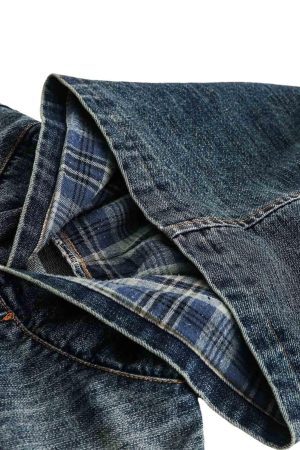 Concert Outfit Retro Washed Workwear Denim Hooded Jacket