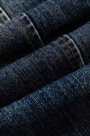 Concert Outfit Retro Washed Workwear Denim Hooded Jacket