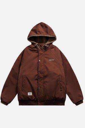 Concert Outfit Reversible Sherpa hoodie