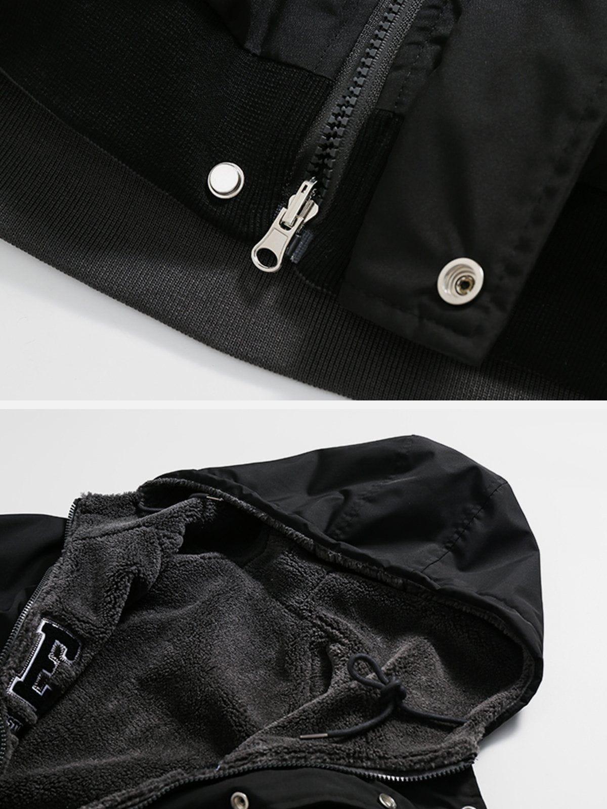 Concert Outfit Reversible Sherpa hoodie Concert Outfit Reversible Sherpa hoodie