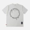 Concert Outfit Ring Shaped Gothic Letter Print Tee