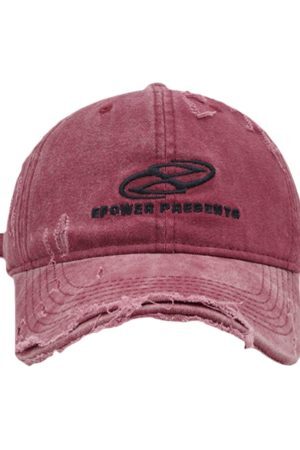 Concert Outfit Ripped Denim Baseball Cap