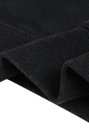 Concert Outfit Rivet-Adorned Graphic Hoodie