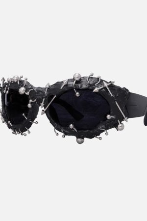 Concert Outfit Rivet Punk Style Sunglasses