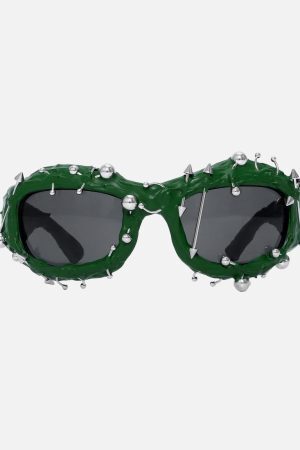 Concert Outfit Rivet Punk Style Sunglasses