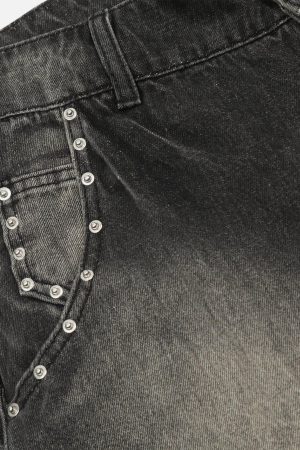 Concert Outfit Rivet Washed Jorts