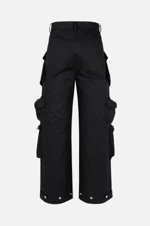 Concert Outfit RO Style Functional Multi-Pocket Cargo Pants