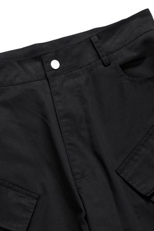 Concert Outfit RO Style Functional Multi-Pocket Cargo Pants