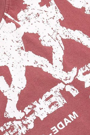 Concert Outfit Rock Style Retro Letter Print T-Shirt