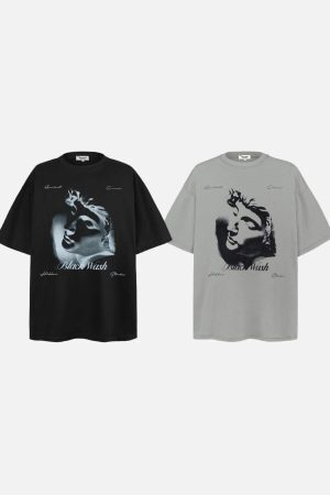 Concert Outfit Sculpture Whisper Monochrome Art Tee