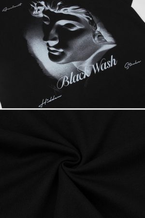 Concert Outfit Sculpture Whisper Monochrome Art Tee