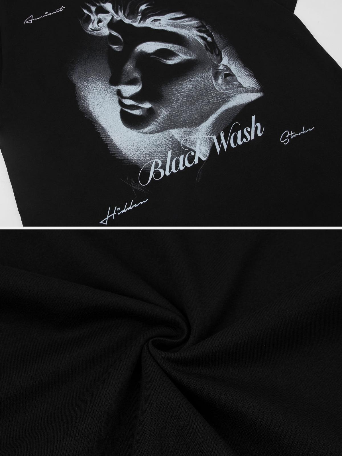 Concert Outfit Sculpture Whisper Monochrome Art Tee Concert Outfit Sculpture Whisper Monochrome Art Tee