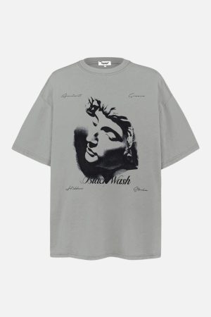 Concert Outfit Sculpture Whisper Monochrome Art Tee