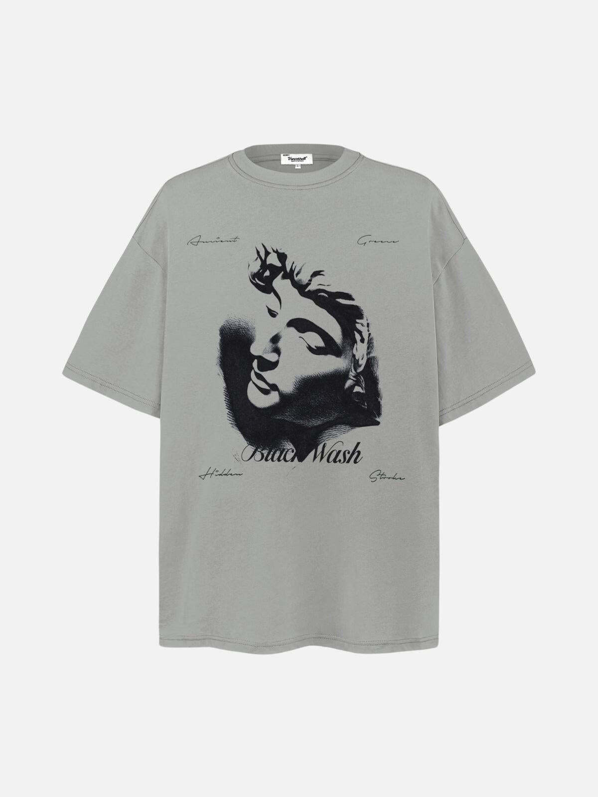 Concert Outfit Sculpture Whisper Monochrome Art Tee Concert Outfit Sculpture Whisper Monochrome Art Tee