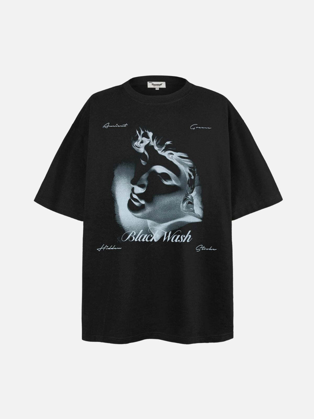 Concert Outfit Sculpture Whisper Monochrome Art Tee Concert Outfit Sculpture Whisper Monochrome Art Tee