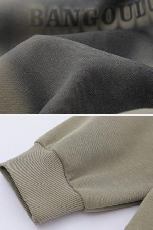 Concert Outfit Shadow Graphic Print Hoodie