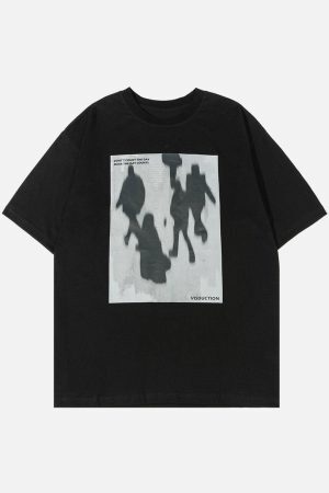 Concert Outfit Shadow Print Tee 'Don't Count the Day'