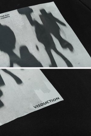 Concert Outfit Shadow Print Tee 'Don't Count the Day'