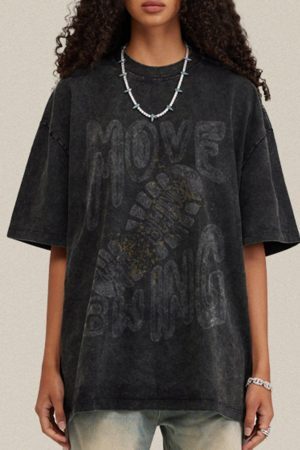 Concert Outfit Shoe Print Tee