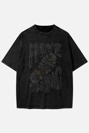 Concert Outfit Shoe Print Tee