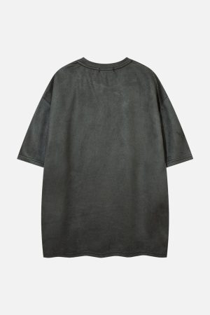 Concert Outfit Skeleton Graphic Oversized T-Shirt