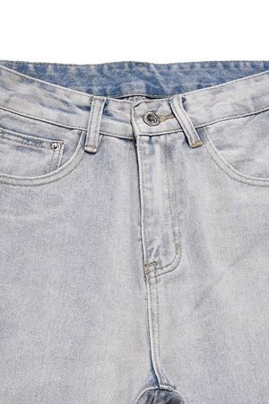 Concert Outfit Skull Flame Monogram Embroidered Slim Fit Jeans