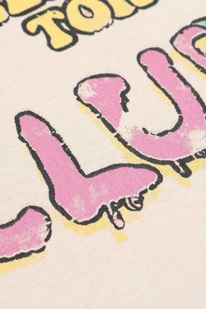 Concert Outfit Skull Print Crew Neck T-Shirt