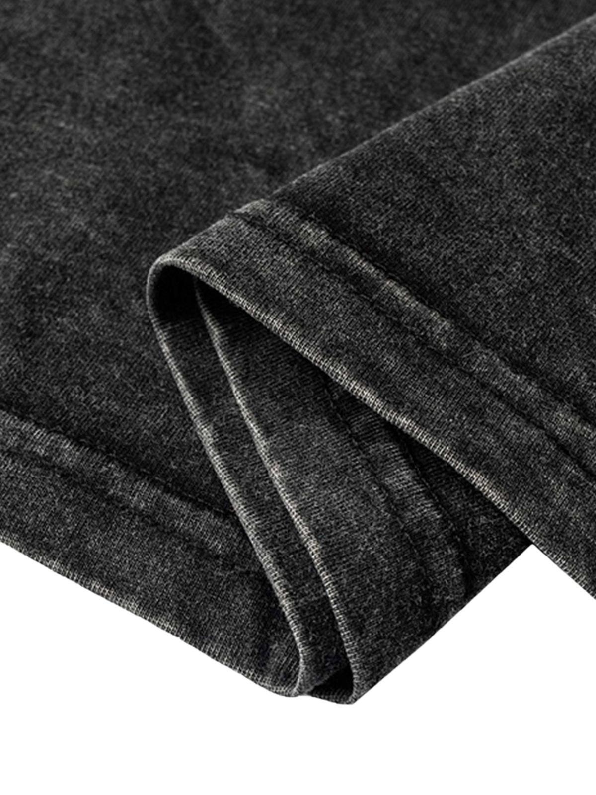 Concert Outfit Skull Vintage High Street Casual T-Shirt Concert Outfit Skull Vintage High Street Casual T-Shirt