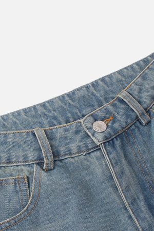 Concert Outfit Slant Stripe Jeans