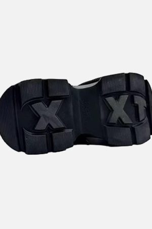 Concert Outfit Slip-On Derby Platform Shoes