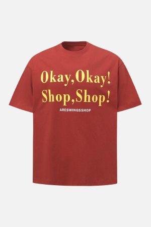 Concert Outfit Slogan Graphic T-Shirt