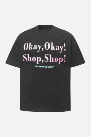 Concert Outfit Slogan Graphic T-Shirt