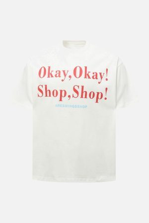 Concert Outfit Slogan Graphic T-Shirt