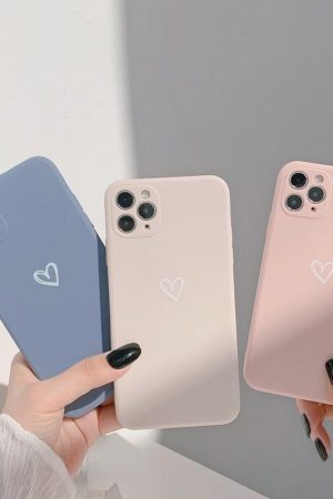 Concert Outfit Soft Heart Mobile Phone Case For iPhone