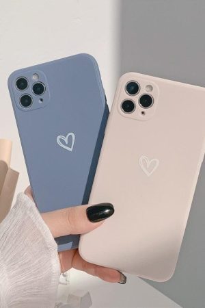 Concert Outfit Soft Heart Mobile Phone Case For iPhone