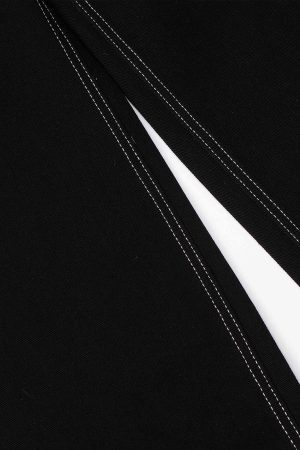 Concert Outfit Solid Color Casual Jeans