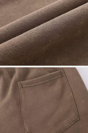 Concert Outfit Solid Color Drawstring Pants