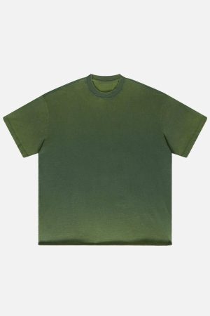 Concert Outfit Solid Color Pullover Tee