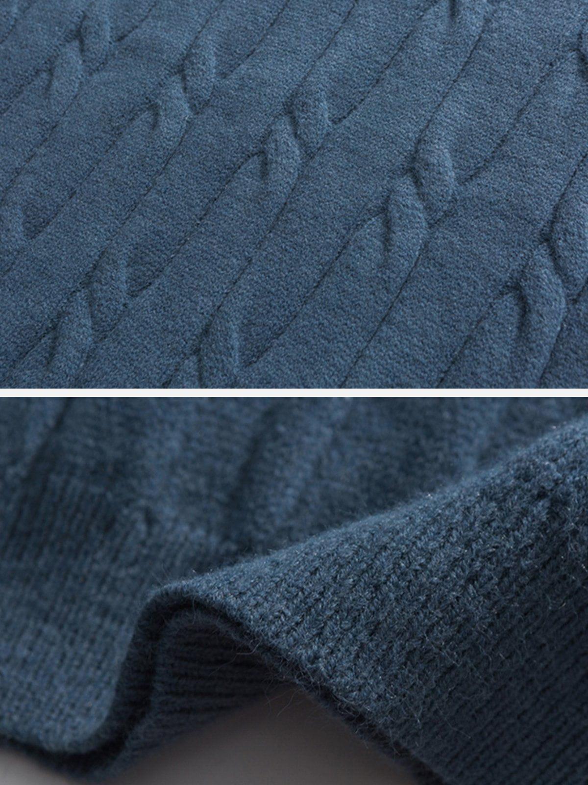 Concert Outfit Solid Color Woven Sweater Concert Outfit Solid Color Woven Sweater