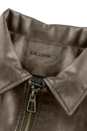 Concert Outfit Solid Faux Leather Jacket