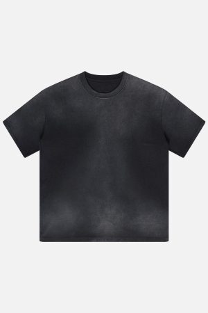 Concert Outfit Solid Washed Cotton Tee