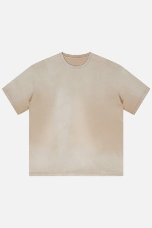 Concert Outfit Solid Washed Cotton Tee