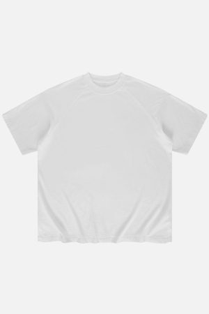 Concert Outfit Solid Washed Essential Cotton Tee