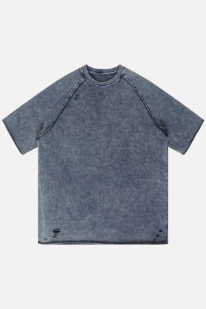 Concert Outfit Solid Washed Essential Tee
